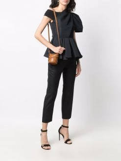 Alexander McQueen The Curve Mini leather shoulder bag