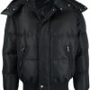 Alexander McQueen logo-print padded puffer jacket