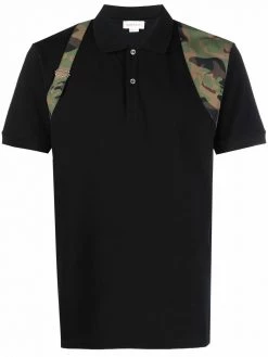 Alexander McQueen camouflage detail cotton T-shirt