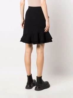Alexander McQueen ruffled asymmetric skirt