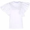 Alexander McQueen ruffled asymmetric blouse