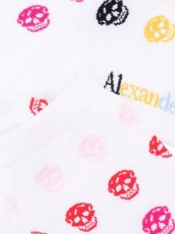 Alexander McQueen skull-knit socks