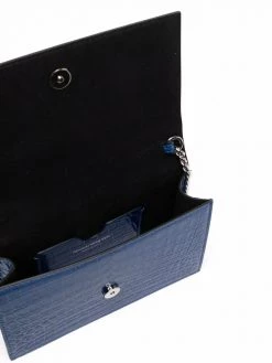 Alexander McQueen Small Skull leather crossbody bag