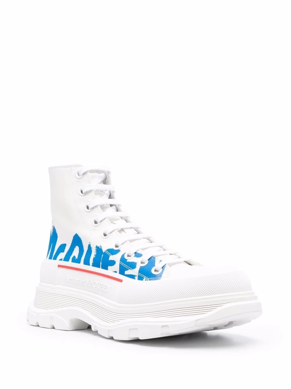 Wholesale 😉 Alexander McQueen Logo print high top 👟 sneakers ⌛ 2 Alexander McQueen logo-print high-top sneakers