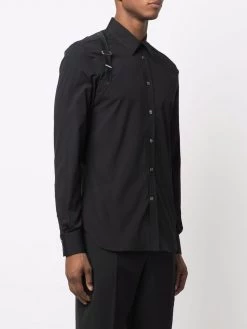 Alexander McQueen long-sleeve harness-detail shirt
