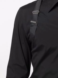 Alexander McQueen long-sleeve harness-detail shirt