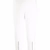 Alexander McQueen zip-detail cropped trousers