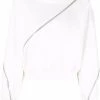 Alexander McQueen zip-detail sweatshirt