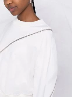 Alexander McQueen zip-detail sweatshirt