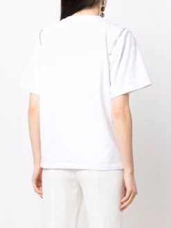 Alexander McQueen zip-detail cotton T-shirt