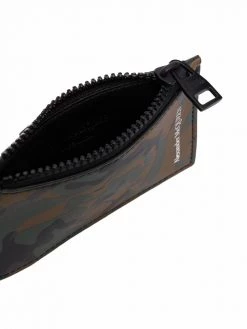 Alexander McQueen camouflage-print lanyard cardholder