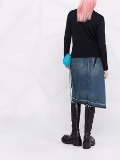 Budget โญ Alexander McQueen Asymmetric knitted top ๐ 11 Alexander McQueen asymmetric knitted top