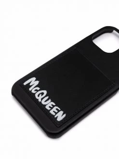 Alexander McQueen logo-print iPhone 12 Pro case