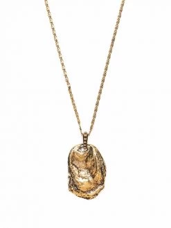 Alexander McQueen oyster-shell pendant necklace