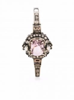 Alexander McQueen jewelled engraved ear cuff