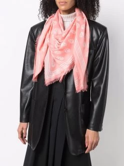 Alexander McQueen skull-print biker scarf