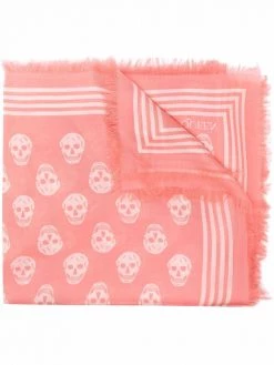 Alexander McQueen skull-print biker scarf
